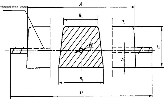 Drawing of Aluminum Anode for Harbor and Marine Engineering Facilities(Thread steel core)1.jpg